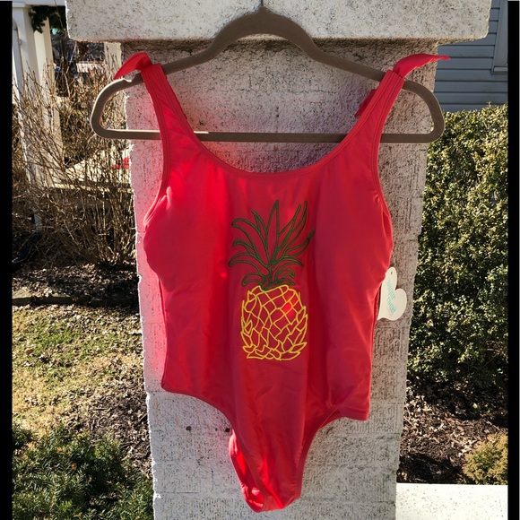 Sugar Coast one piece coral swimsuit NWT - Picture 4 of 8
